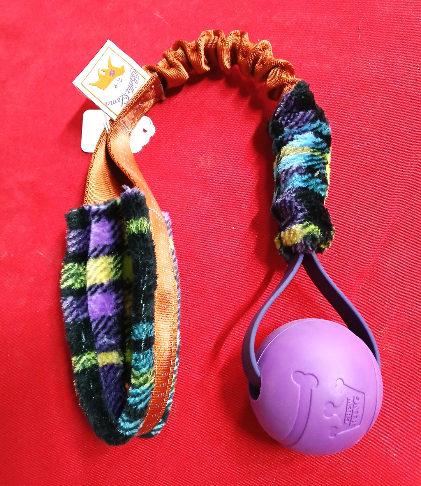 Ball Tug with Bungee and Fleece