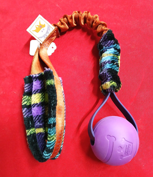 Ball Tug with Bungee and Fleece