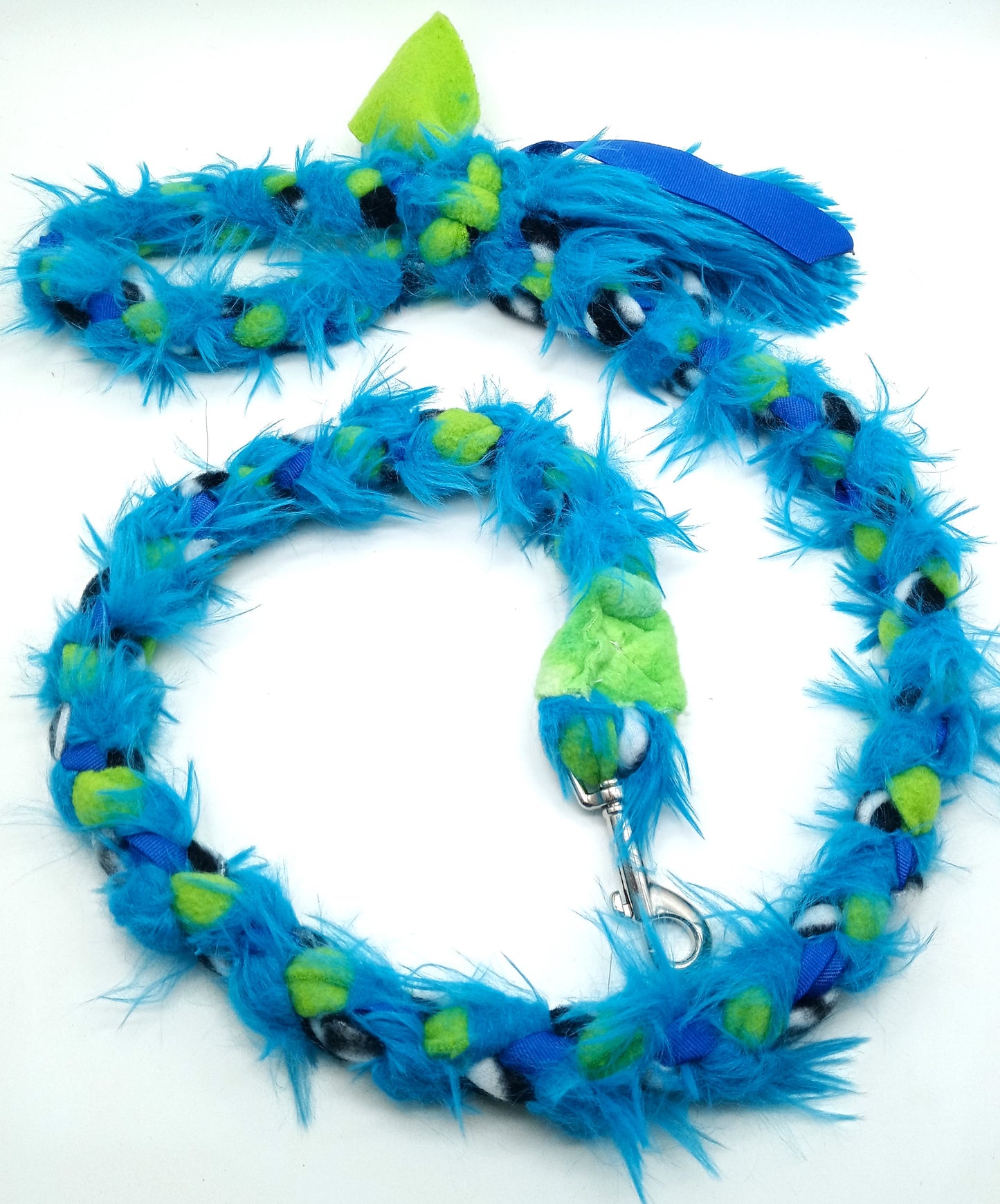 Braided Furry Leash